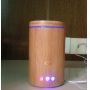 160ml bamboo diffuser LED aroma diffuser essential oil diffuser aromatherapy humidifier home sent mist maker
