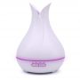 400ml remote control woodgrain diffuser vase shape ultrasonic scent air humdifier mist maker
